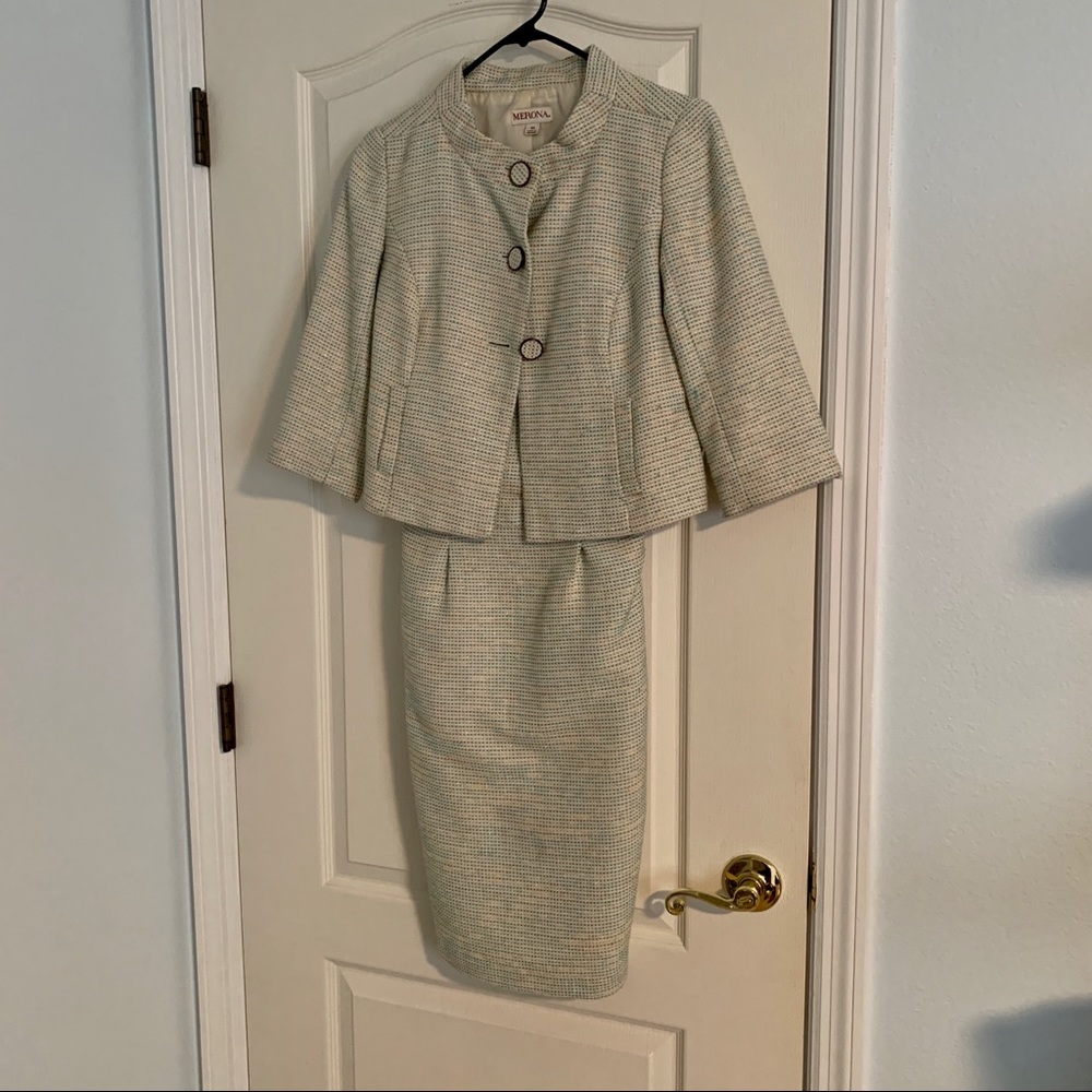 Merona Jackie O Dress w/ Matching Jacket